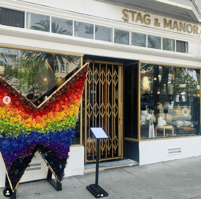 SF Floral Butterfly Installation3