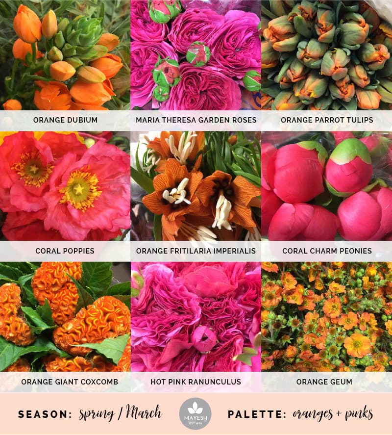 Mayesh Cooler Picks Spring Pink Orange