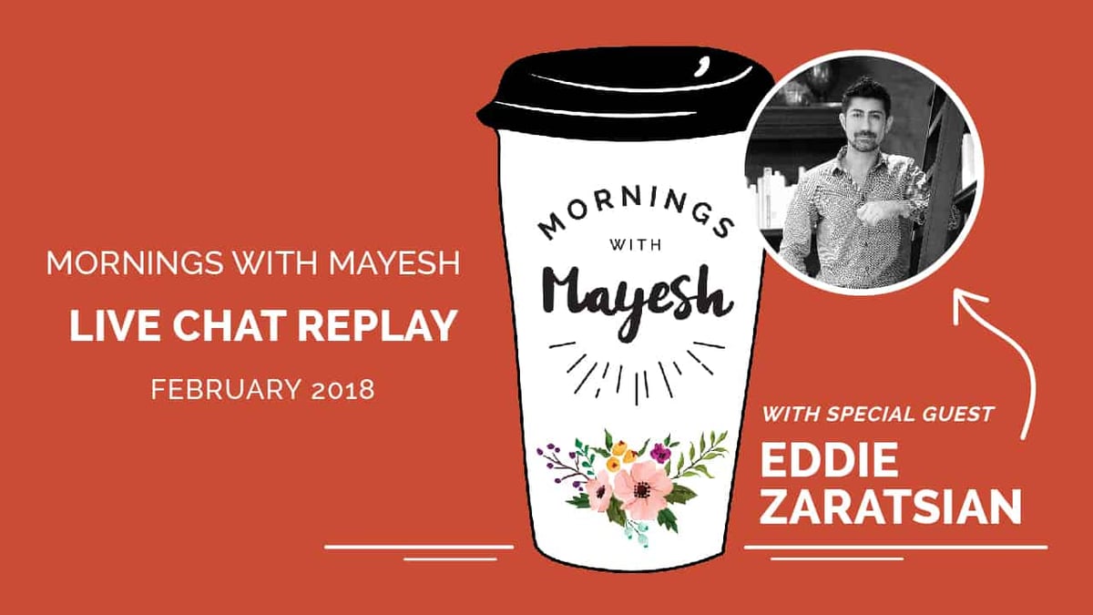 Mornings with Mayesh: February 2018