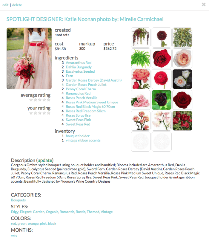Florist App Comparison: Details