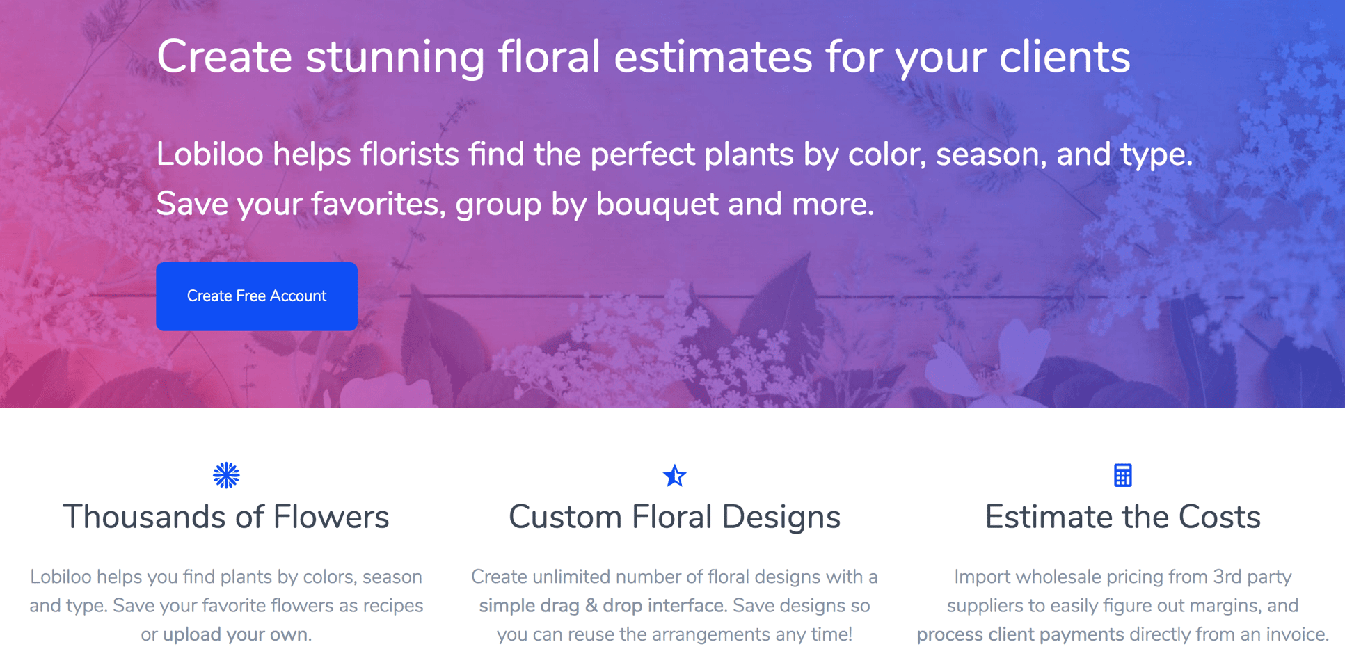 Florist Software Comparison Lobiloo