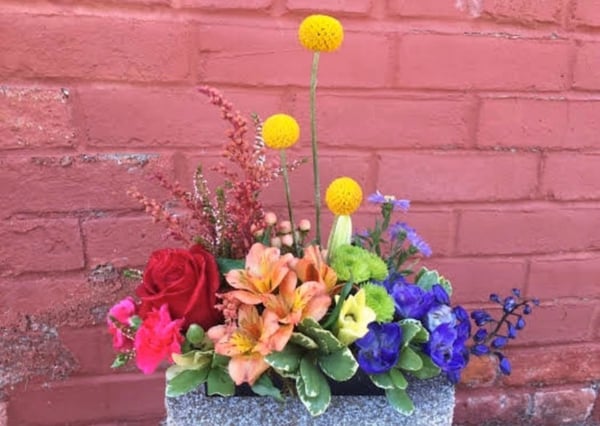 Jen Summy floral arrangement