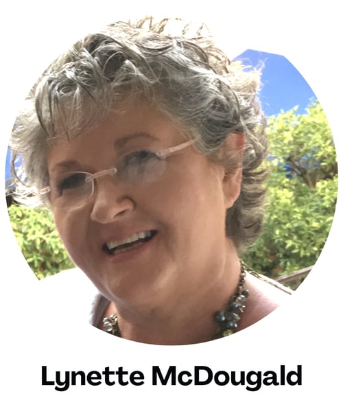 Jeopardy contestants Lynette McDougald