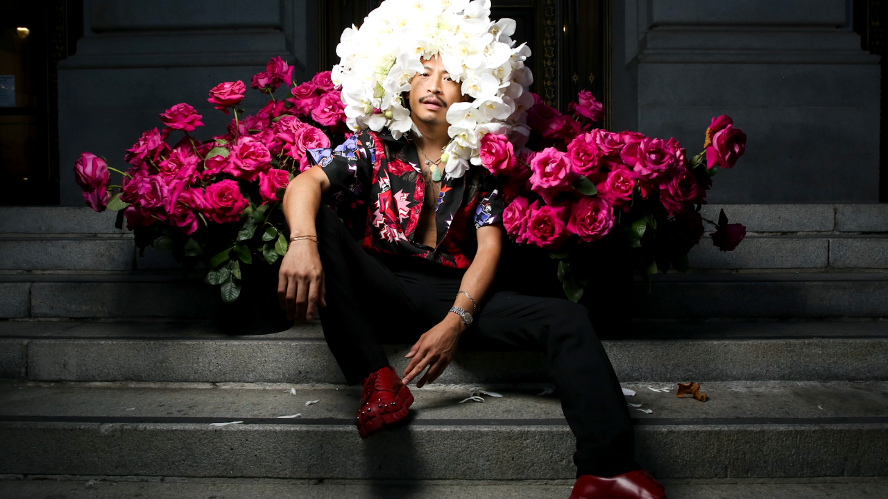 MDS x Beautiful People: Floral Wig