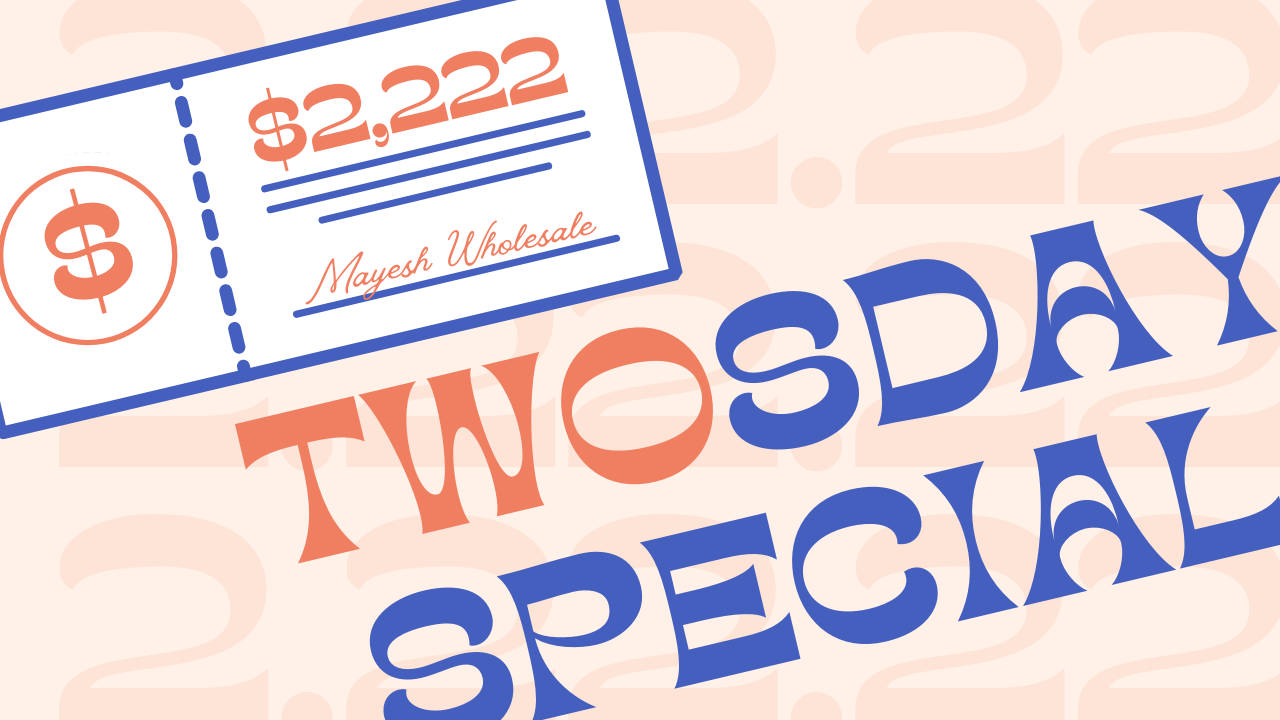 Win $2222 with our Twosday Special