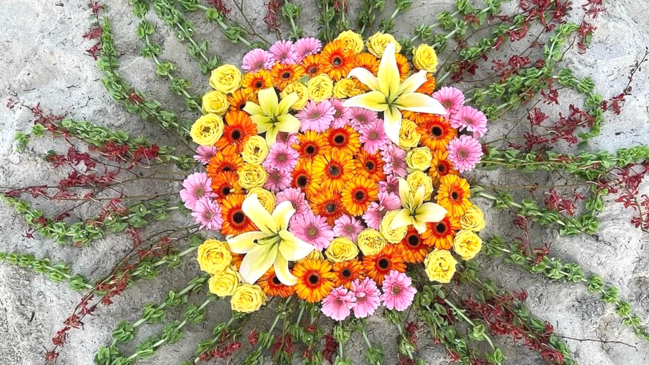 Earth Day Feature: Flower Mandalas
