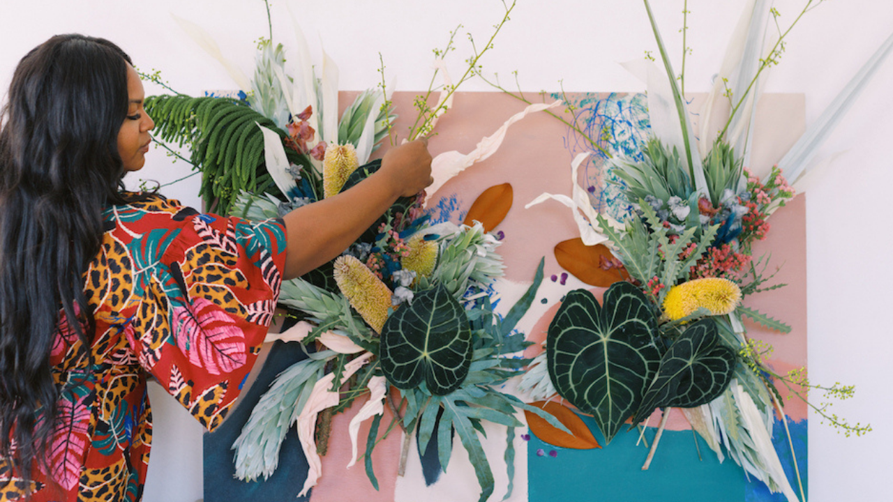MDS x Beautiful People: Floral Art Wall