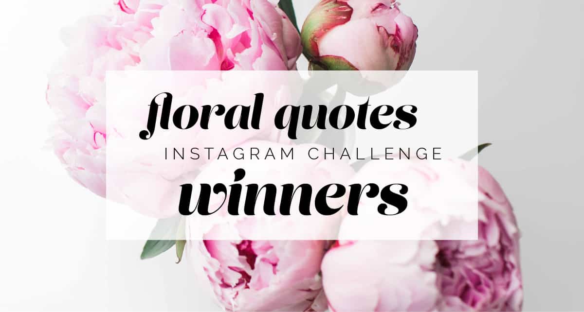 #MayeshFloralMeme Instagram Challenge Winners