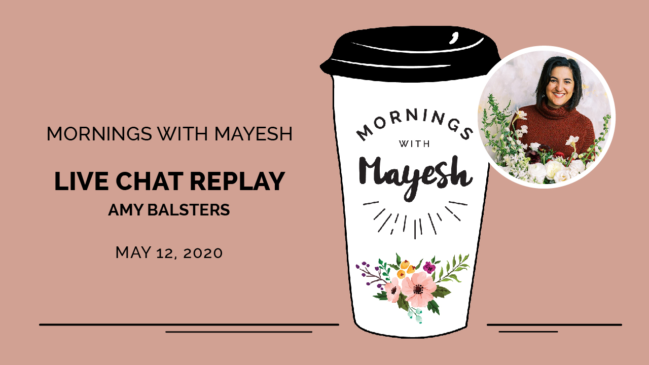Mornings with Mayesh: Instagram & Social Media Marketing with Amy Balsters