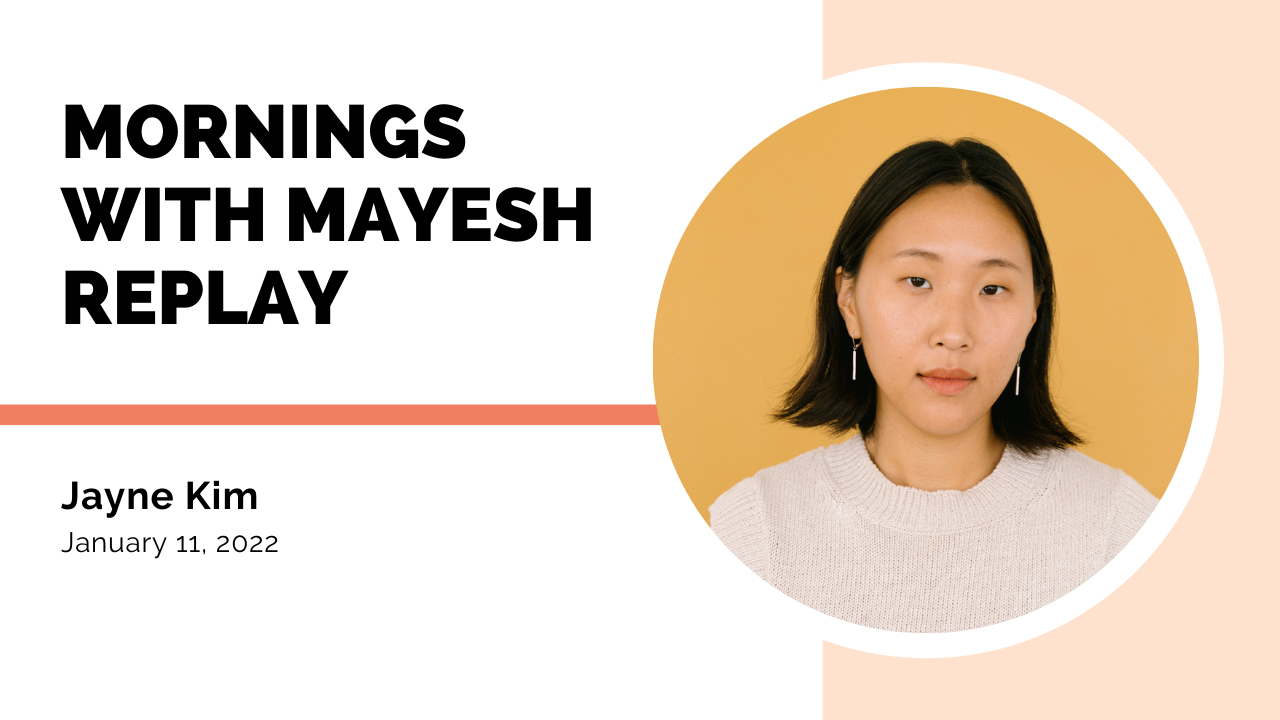 Mornings with Mayesh: Flower Trends with Jayne Kim