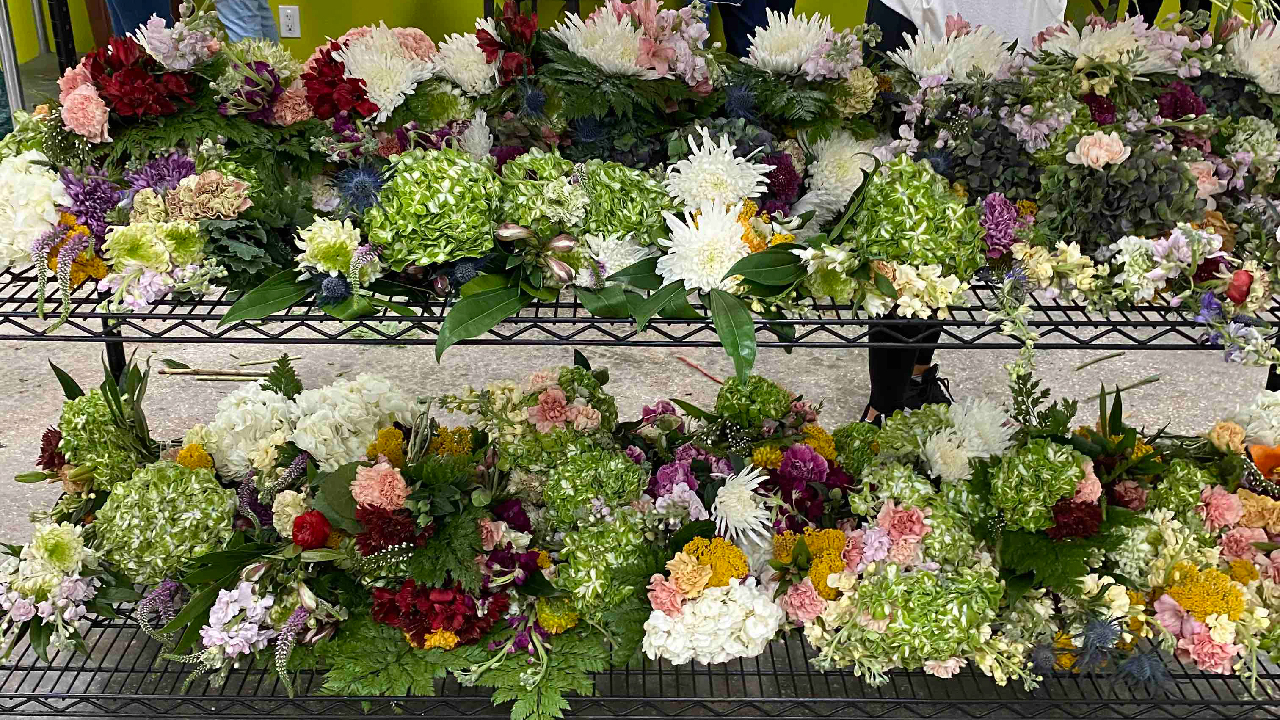 Flowers for George Floyd