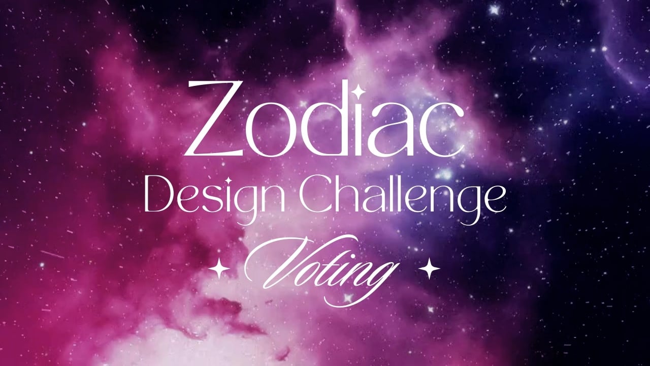 Zodiac Design Challenge voting